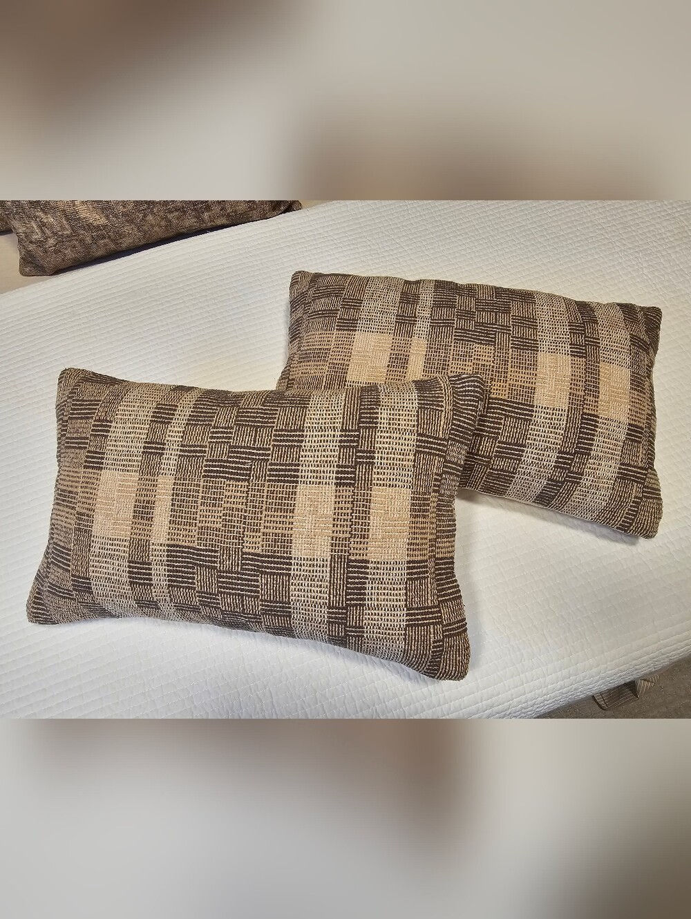 Set Of 2 Amber Lewis X Loloi Lumbar Bea Pillows Covers Only